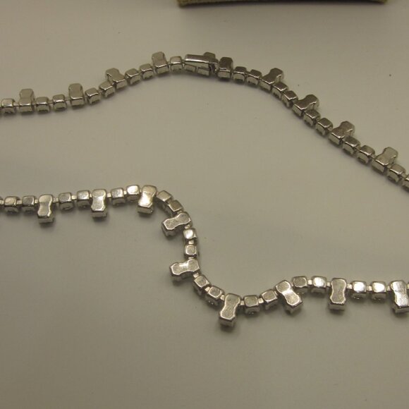 Vintage Rhinestone Choker - Picture 2 of 5